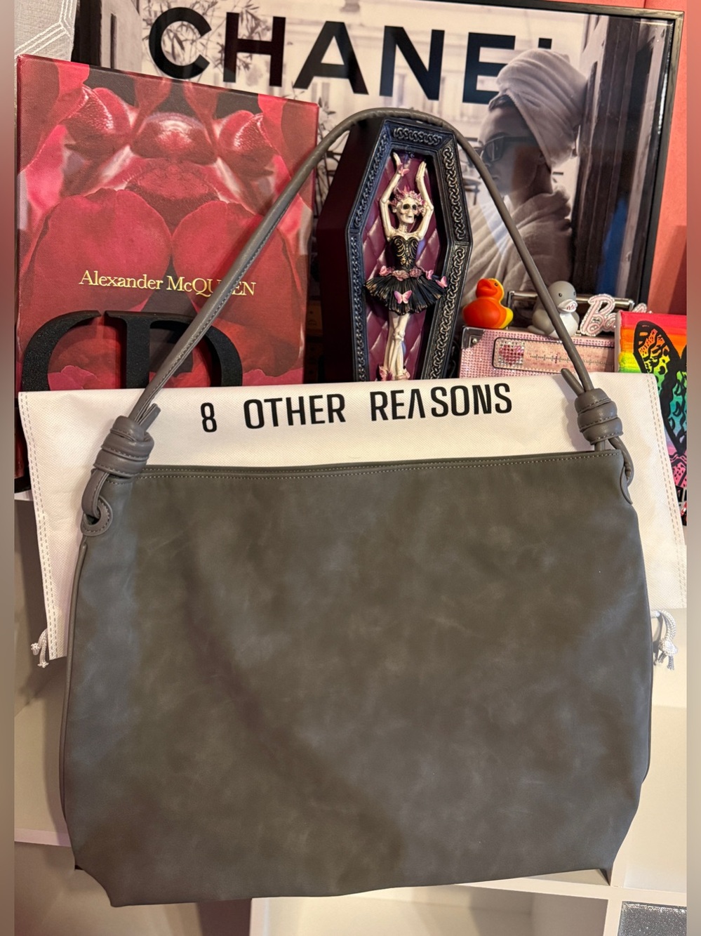 8 Other Reasons Betsy Slouch Tote NWOT